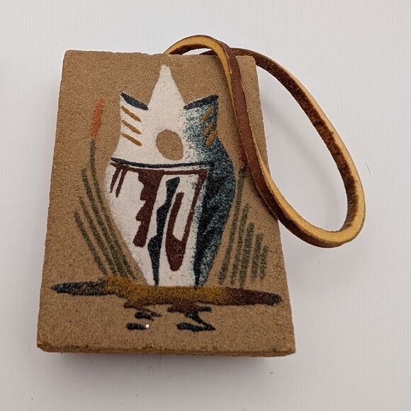 Native American vintage hand painted magnets collectable - Picture 4 of 11